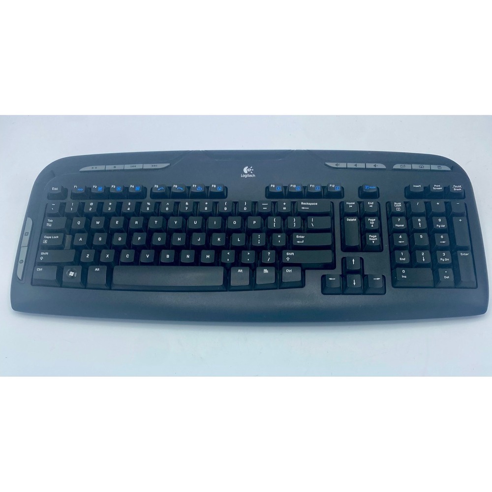 Logitech Cordless Keyboard Y-RAZ71 Wireless Multimedia Internet Keys